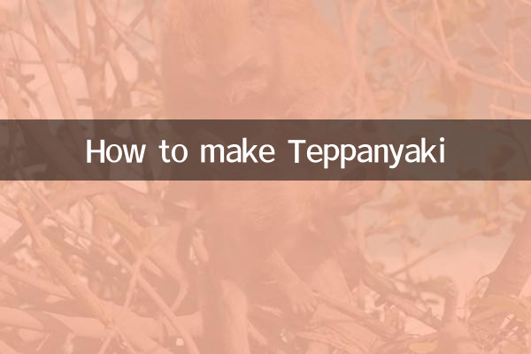 How to make Teppanyaki