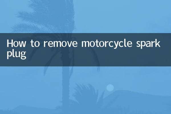 摩托車火花塞怎麼拆卸