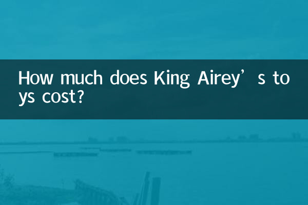 How much does King Airey’s toys cost?