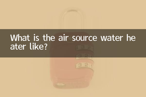 ¿Cómo es el calentador de agua con fuente de aire?
