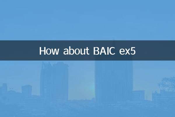 BAIC ex5はどうですか？