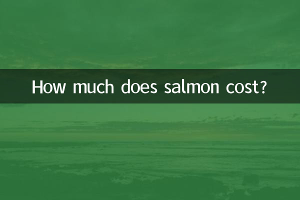 Сколько стоит лосось?