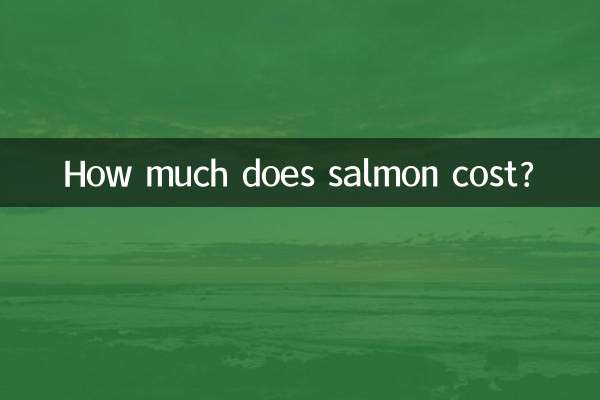 Сколько стоит лосось?