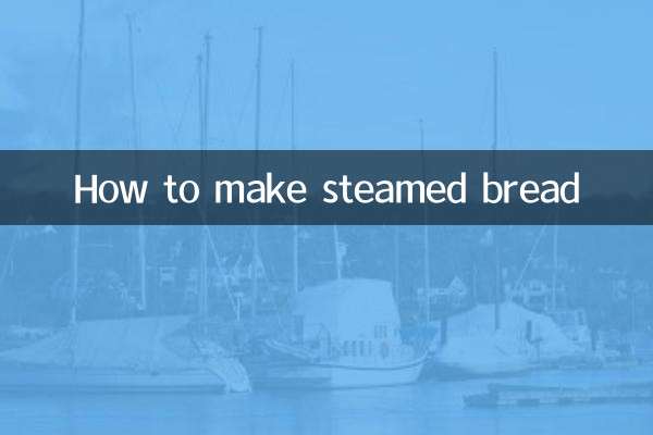 How to make steamed bread