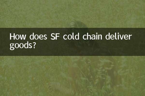 How does SF cold chain deliver goods?