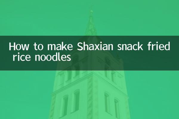 沙縣小吃炒米粉怎麼做