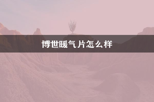 بوش ریڈی ایٹرز کے بارے میں کیا خیال ہے؟