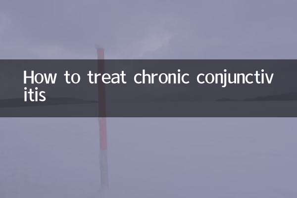 Wie behandelt man eine chronische Bindehautentzündung?