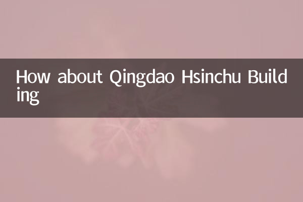 ¿Qué tal el edificio Qingdao Hsinchu?