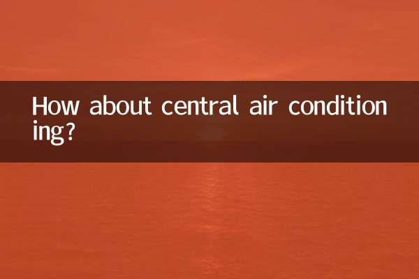 중앙 에어컨은 어떻습니까?