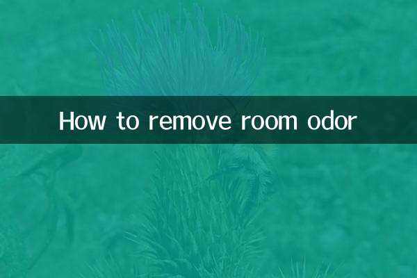 Comment éliminer les odeurs de la pièce