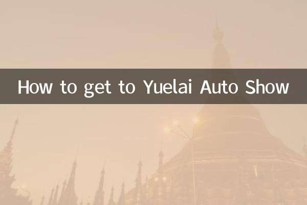 怎么去悦来车展