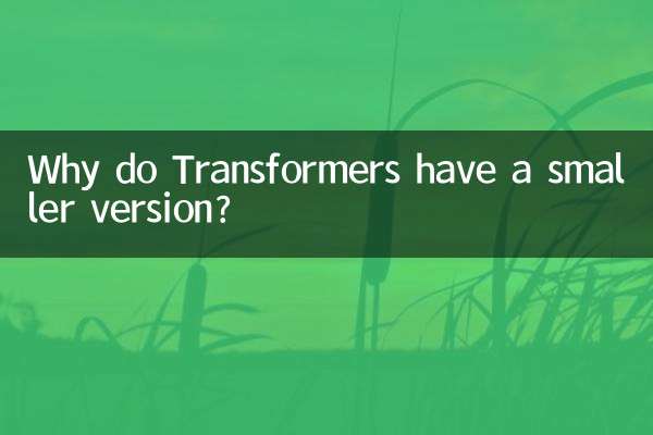 لماذا لدى Transformers نسخة أصغر؟