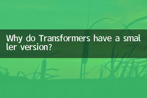 لماذا لدى Transformers نسخة أصغر؟