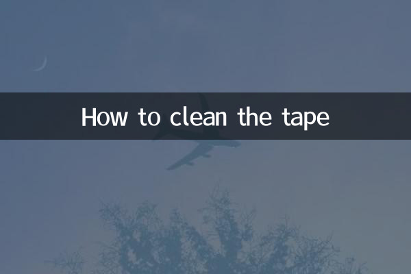 Como limpar a fita
