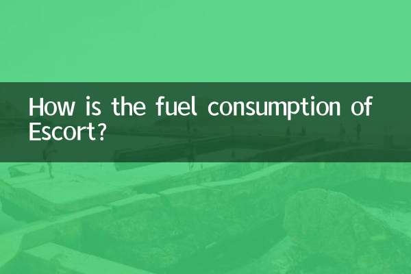 How is the fuel consumption of Escort?