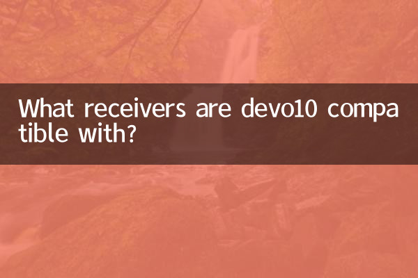 What receivers are devo10 compatible with?