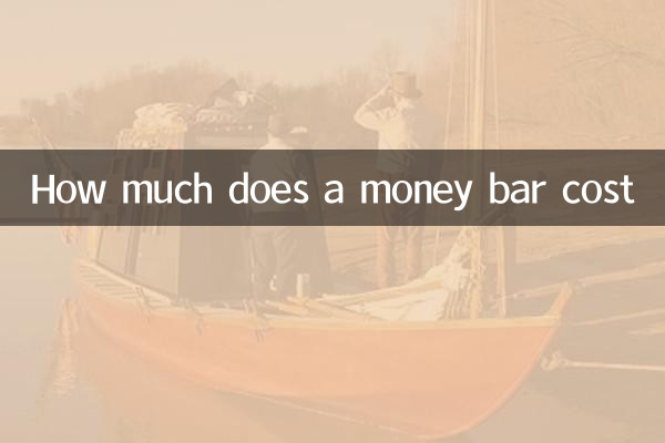 How much does a money bar cost