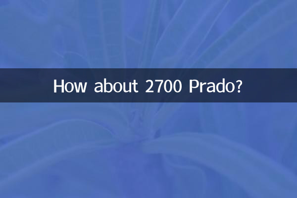 Wie wäre es mit 2700 Prado?