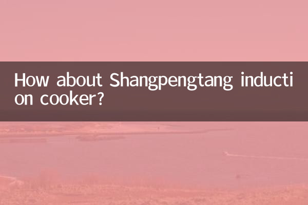 Qu'en est-il de la cuisinière à induction Shangpengtang ?