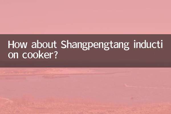 Qu'en est-il de la cuisinière à induction Shangpengtang ?