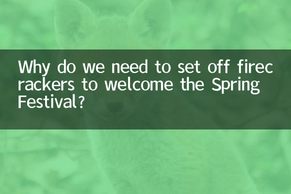 Pourquoi faut-il allumer des pétards pour accueillir la Fête du Printemps ?
