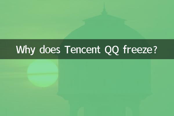 ¿Por qué se congela Tencent QQ?