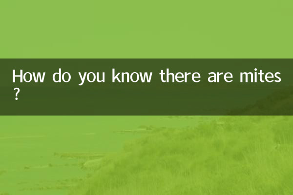 ダニがいるとどうやってわかるのですか?