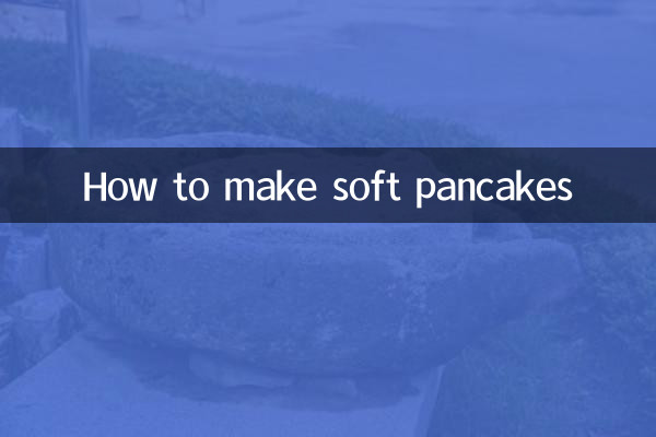 Wie man weiche Pfannkuchen macht