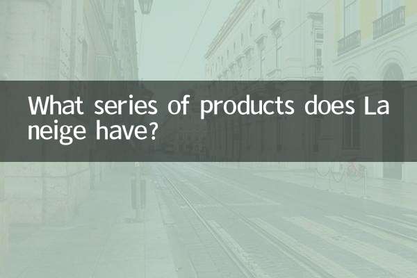 Welche Produktserien bietet Laneige an?