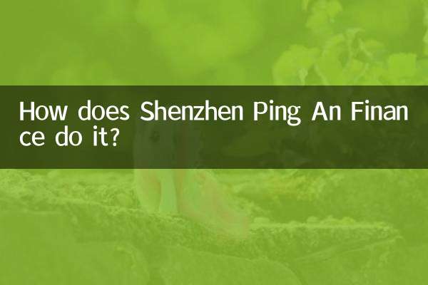 Как это делает Shenzhen Ping An Finance?