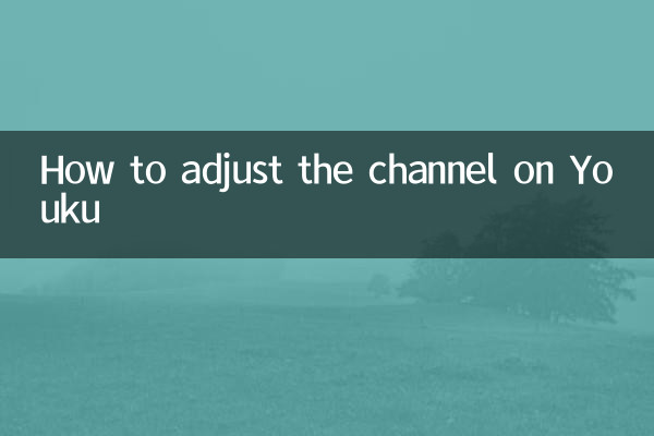 Como ajustar o canal no Youku