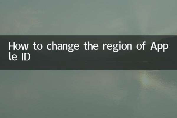 Como alterar a região do ID Apple