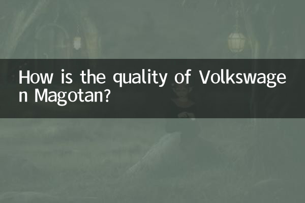 Como está a qualidade do Volkswagen Magotan?