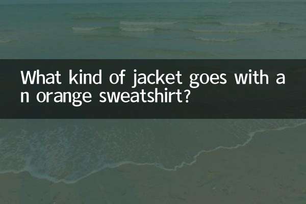 Какая куртка подойдет к оранжевому свитшоту?