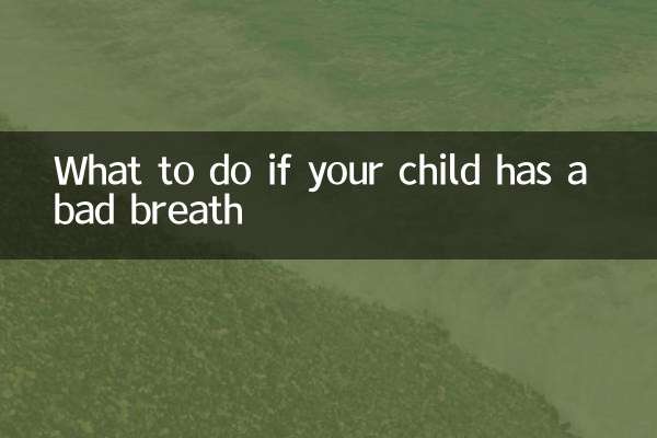 Что делать, если у вашего ребенка неприятный запах изо рта