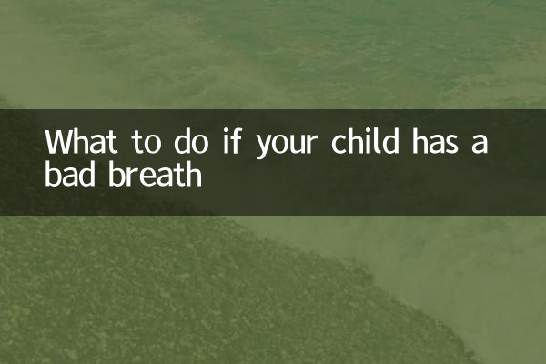 Что делать, если у вашего ребенка неприятный запах изо рта