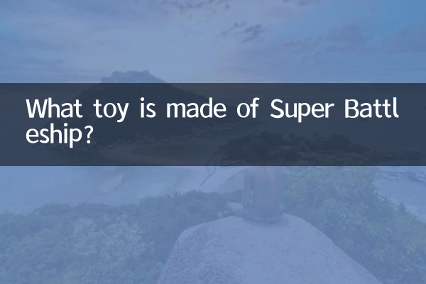 What toy is made of Super Battleship?