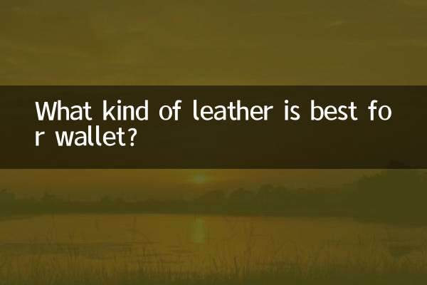 Que tipo de couro é melhor para carteira?