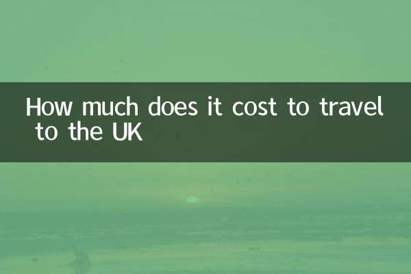 How much does it cost to travel to the UK