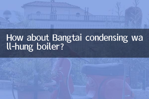 How about Bangtai condensing wall-hung boiler?