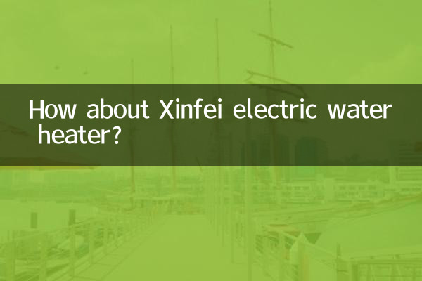 ¿Qué tal el calentador de agua eléctrico Xinfei?