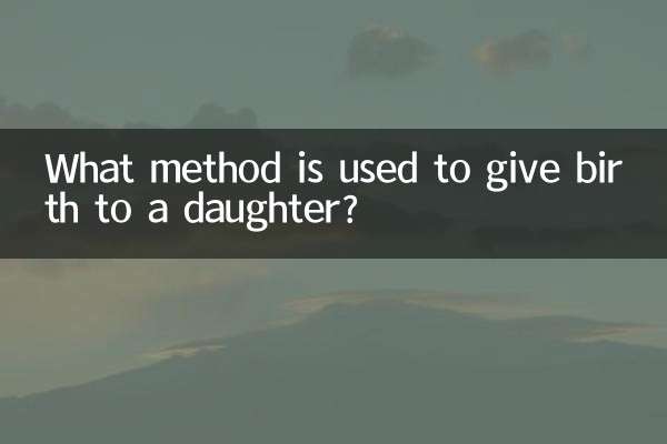 Какой метод используется для рождения дочери?