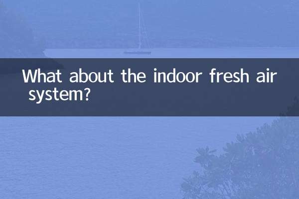 ماذا عن نظام الهواء النقي الداخلي؟