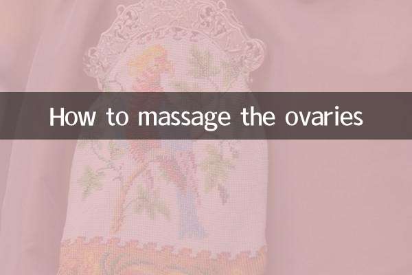 Como massagear os ovários