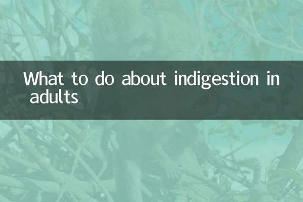 Qué hacer ante la indigestión en adultos