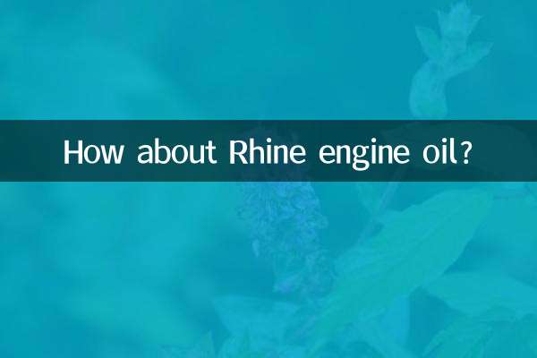 라인 엔진 오일은 어떻습니까?