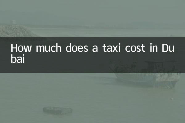 Quanto custa um táxi em Dubai