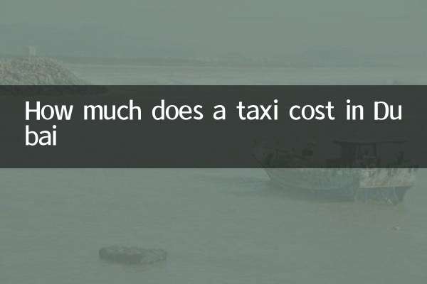 Quanto custa um táxi em Dubai