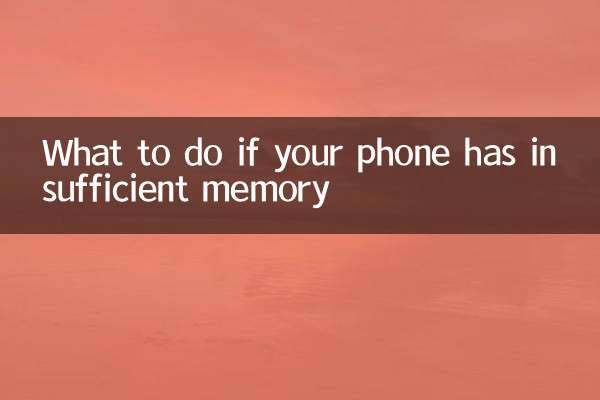 What to do if your phone has insufficient memory